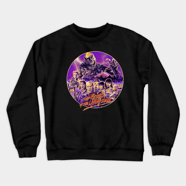 Return of The Living Dead Vintage Crewneck Sweatshirt by Suka Gitarsar